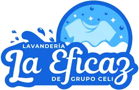 logo de lavandería la eficaz