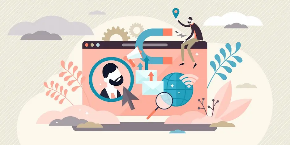 personas en una pantalla de laptop siendo analizadas internamente