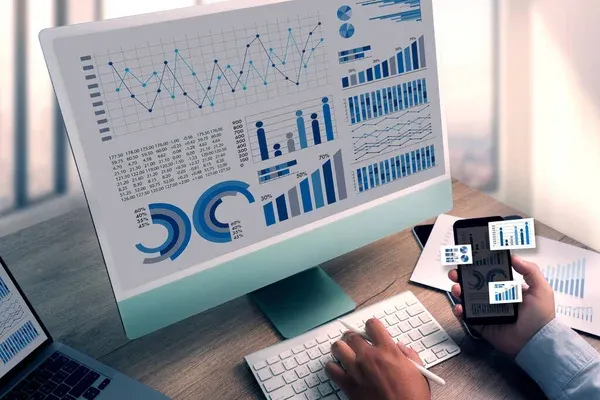 datos estadísticos de página web