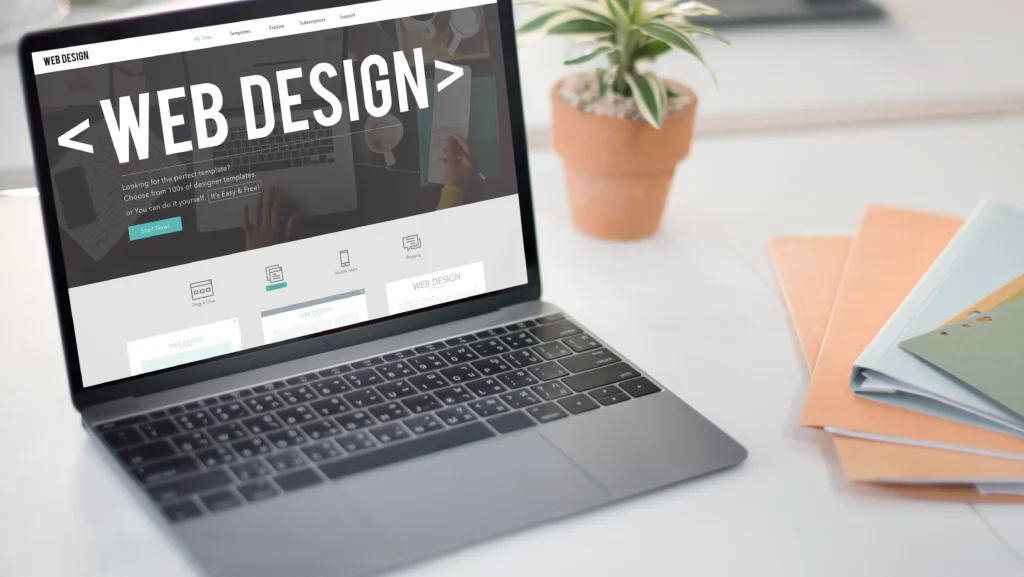 crear una página web