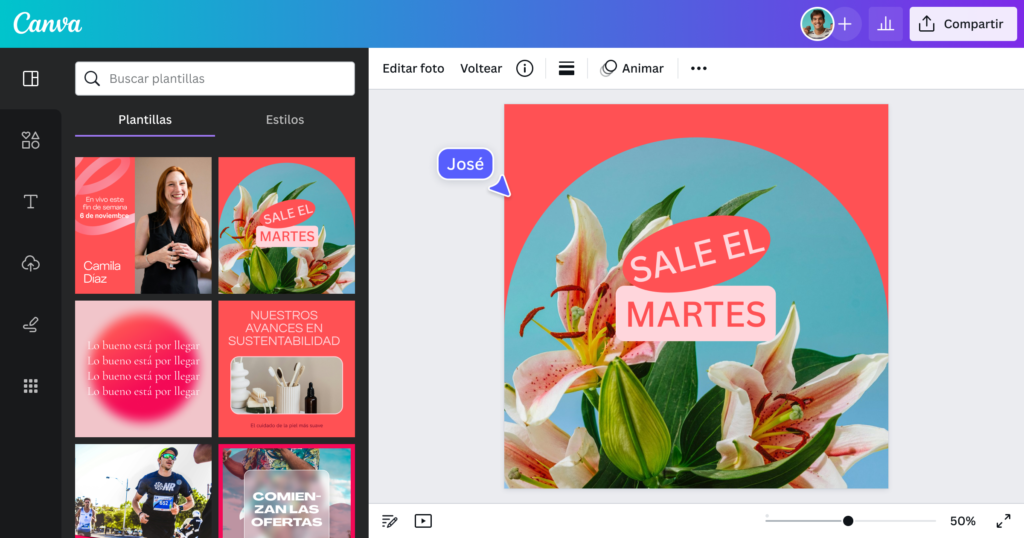 diseño de elementos