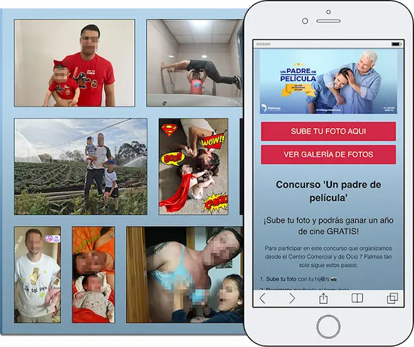 Concursos interactivos en redes sociales como parte del marketing para el dia del padre