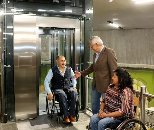 Ascensores para sillas de ruedas