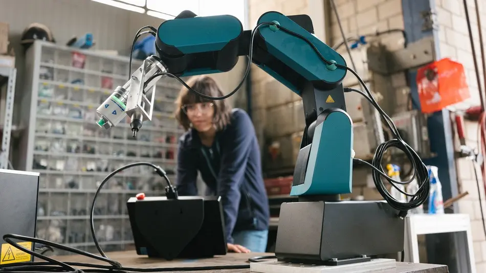 una persona en un taller sobre innovacion