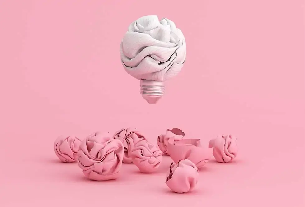 diferentes ideas que surgen para un diseño publicitario