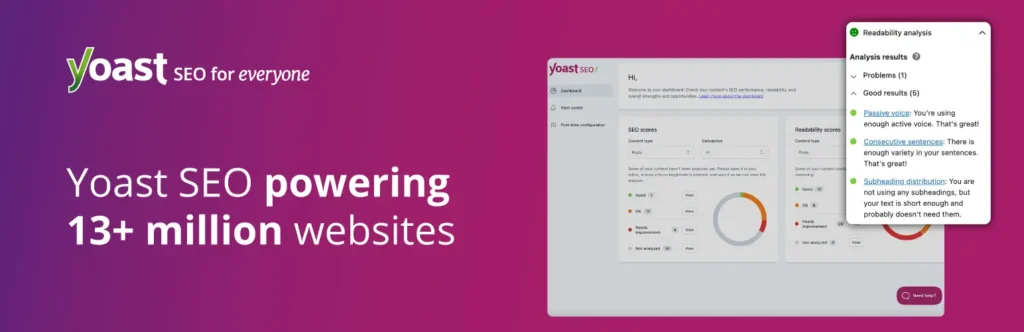 Yoast SEO optimiza tu sitio web