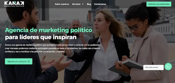 pagina web de kanak