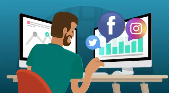 manejo de redes sociales
