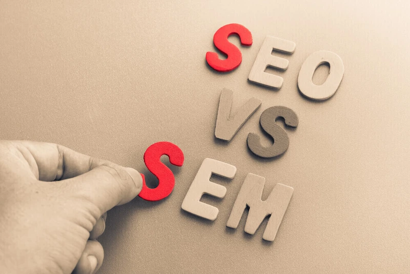diferencia entre SEO y SEM