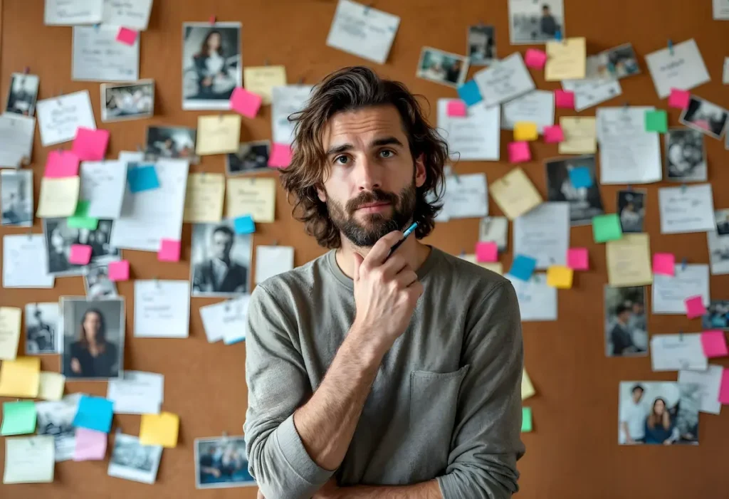 Toma de decisiones que define la identidad y el concepto de un negocio