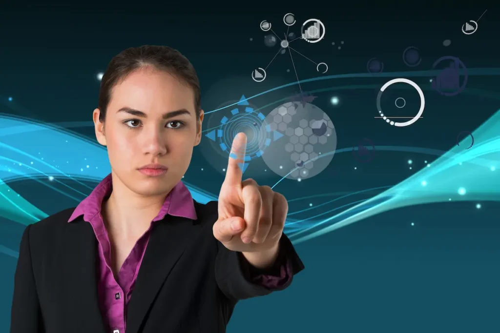 Profesional activando decisión estratégica como ejemplo de neuroventas digitales para cerrar más ventas online