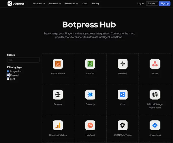 Botpress - Agentes conversacionales avanzados para interacción humana